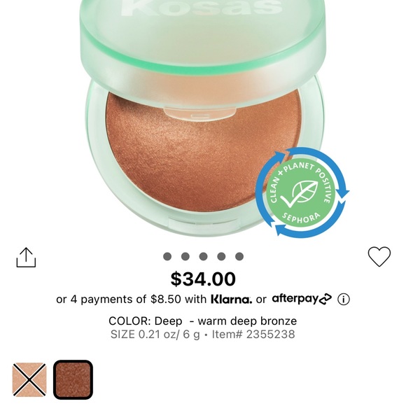 Kosas Makeup Kosas Bronzer And Powder Set Poshmark